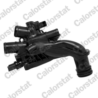 Termostat - Termostat sistem racire potrivit CITROEN BERLINGO MULTISPACE, BERLINGO/MINIVAN, C3 II, C3 PICASSO, C4, C4 GRAND PICASSO I, C4 I, C4 II, C4 PICASSO I, C5 III 1.4/1.6 dupa 2007 (105°C, in carcasa)