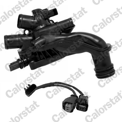 Termostat - Termostat sistem racire potrivit CITROEN BERLINGO MULTISPACE, C3 II, C3 PICASSO, C4, C4 GRAND PICASSO I, C4 I, C4 II, C4 PICASSO I, C5 III, DS3; PEUGEOT 207 1.4/1.6 dupa 2007 (105°C, in carcasa)