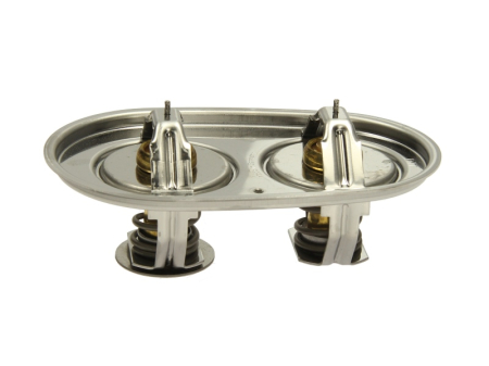 Termostat - Termostat sistem racire potrivit SCANIA F, G I, G II, K I, L, P I, P II, R I, R II, S DC09.108-OC13.101 dupa 2003 (80, 87°C, fara garnitura)
