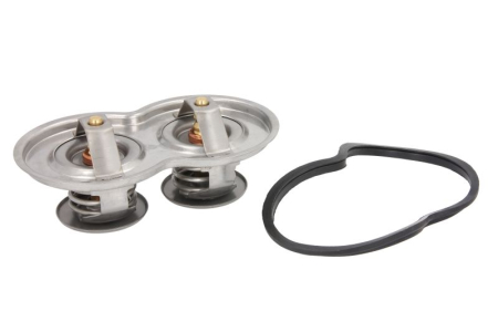 Termostat - Termostat sistem racire potrivit SCANIA 4, 4 BUS, G I, K I, N BUS, OMNIEXPRESS, P I, R I, T DC09.109-OSC11.03 dupa 1995 (80°C, cu garnitura, pentru cutia de viteze GRS905R)
