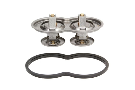 Termostat - Termostat sistem racire potrivit SCANIA 4, G I, K I, OMNICITY, OMNIEXPRESS, OMNILINK, P I, R I, T DC11.01-OSC11.03 dupa 1995 (80°C, cu garnitura)