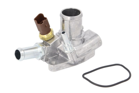 Termostat - Termostat sistem racire potrivit ABARTH GRANDE PUNTO; ALFA ROMEO MITO; FIAT BRAVO II, DOBLO, DOBLO CARGO, GRANDE PUNTO, LINEA; LANCIA DELTA III 1.4/1.4CNG/1.4LPG dupa 2007 (80°C, in carcasa)
