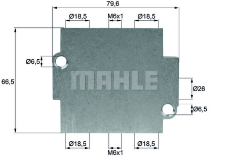 Termostat - Termostat sistem racire potrivit BMW 3 (F30, F80), 4 (F32, F82), 4 (F33, F83), 5 (F10), 5 (F11), 5 GRAN TURISMO (F07), 6 (F12), 6 (F13), 6 GRAN COUPE (F06) 3.0 2009-2020 (80°C)