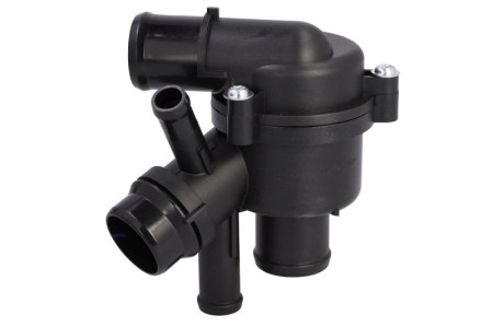 Termostat - Termostat sistem racire potrivit JAGUAR XF I, XF SPORTBRAKE, XJ; LAND ROVER DISCOVERY IV, RANGE ROVER IV, RANGE ROVER SPORT I, RANGE ROVER SPORT II 3.0D/3.0DH/4.4D 2009-2022 (82°C, in carcasa)