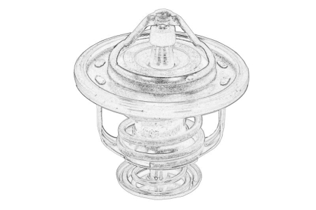 Termostat - Termostat sistem racire potrivit MAZDA 2, 3, 323 F V, 323 F VI, 323 P V, 323 S V, 323 S VI, 5, 6, 626 IV, 626 V, 6/KOMBI, B-SERIE, BT-50, CX-3, CX-5, CX-7, MPV I, MPV II 1.3-3.0 dupa 1988 (82°C)