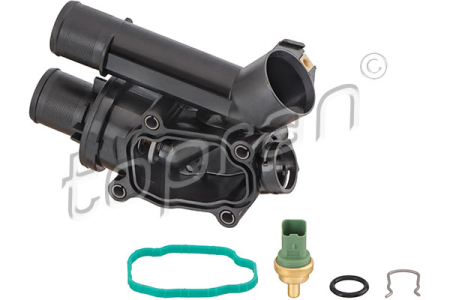 Termostat sistem racire potrivit CITROEN C5 II, C5 III, C6, C8, C-CROSSER, C-CROSSER ENTERPRISE; FIAT ULYSSE; FORD GALAXY II, GALAXY MK II, MONDEO IV, S-MAX 2.2D dupa 2006 (83°C, in carcasa) [1]