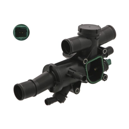 Termostat sistem racire potrivit VOLVO C30, C70 II, S40 II, S80 II, V50, V70 III; CITROEN C4, C4 GRAND PICASSO I, C4 I, C4 PICASSO I, C5 II, C5 III 1.4/2.0/2.0D dupa 2002 (83°C, in carcasa) [1]
