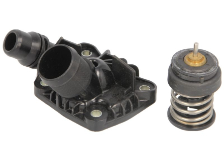 Termostat - Termostat sistem racire potrivit BMW 1 (F40), 2 (F45), 2 GRAN COUPE (F44), 2 GRAN TOURER (F46), 2 GRAN TOURER VAN (F46), X1 (F48), X2 (F39) 1.5D/2.0D dupa 2013 (85°C, in carcasa)
