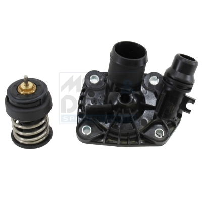 Termostat sistem racire potrivit BMW 1 (F40), 2 (F45), 2 GRAN COUPE (F44), 2 GRAN TOURER (F46), 2 GRAN TOURER VAN (F46), X1 (F48), X2 (F39); MINI (F55) 1.5D/2.0D dupa 2013 (85°C, in carcasa) [1]
