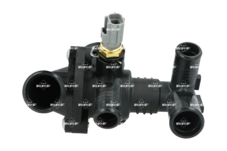 Termostat - Termostat sistem racire potrivit CITROEN JUMPER II; FORD TOURNEO CUSTOM V362, TRANSIT, TRANSIT CUSTOM V362, TRANSIT V363; PEUGEOT BOXER 2.0D-3.2D dupa 2006 (88°C, in carcasa)
