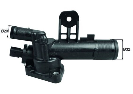 Climatizare - Termostat sistem racire (89°C, in carcasa) potrivit NISSAN QASHQAI I; RENAULT CLIO II, CLIO III, ESPACE IV, GRAND SCENIC II, KANGOO, KANGOO EXPRESS, LAGUNA I, LAGUNA II 1.5D-2.5D dupa 1997