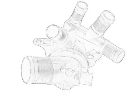 Racire motor - Termostat sistem racire potrivit MERCEDES CITAN (MPV), CITAN/MINIVAN (W415); DACIA DOKKER, DOKKER/MINIVAN, DUSTER, DUSTER/SUV, LODGY; NISSAN JUKE, PULSAR 1.2 dupa 2012 (95°C, in carcasa)