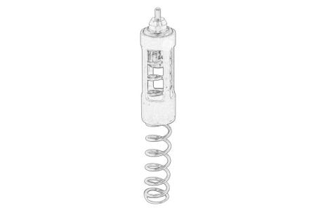 Termostat - Termostat sistem racire potrivit AUDI A4 ALLROAD B8, A4 B8, A5, A6 ALLROAD C7, A6 C7, A7, A8 D4, Q5, Q7; VW TOUAREG 3.0D 2006-2018 (arc)