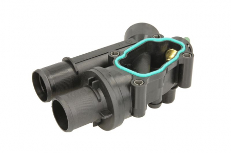 Termostat sistem racire potrivit CITROEN C-CROSSER, C-CROSSER ENTERPRISE, C5 II, C5 III, C6, C8; FIAT ULYSSE; FORD GALAXY II, MONDEO IV, S-MAX; JAGUAR XF I 2.2D dupa 2006 - (cu carcasa) [1]