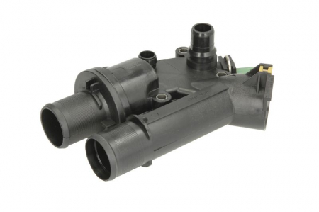 Termostat - Termostat sistem racire potrivit CITROEN C-CROSSER, C-CROSSER ENTERPRISE, C5 II, C5 III, C6, C8; FIAT ULYSSE; FORD GALAXY II, MONDEO IV, S-MAX; JAGUAR XF I 2.2D dupa 2006 - (cu carcasa)