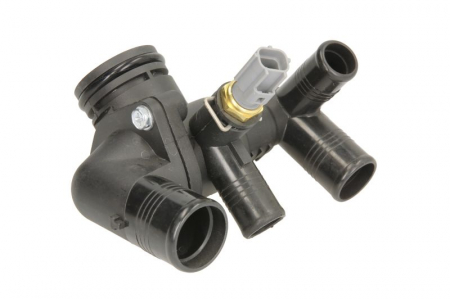 Termostat - Termostat sistem racire potrivit FORD TRANSIT, TRANSIT CUSTOM V362, TRANSIT V363 2.2D dupa 2006 - (cu carcasa)