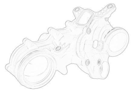 Climatizare - Termostat sistem racire ((cu termostat)) potrivit AUDI A4 ALLROAD B9, A4 B9, A5, A6 ALLROAD C7, A6 C7, A6 C8, A7, A8 D5, Q7, Q8; VW AMAROK, TOUAREG 3.0D/3.0DH dupa 2014