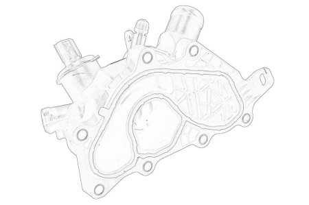 Termostat - Termostat sistem racire potrivit DACIA DOKKER, DOKKER/MINIVAN, DUSTER, LODGY; NISSAN JUKE, QASHQAI II, QASHQAI III, TOWNSTAR 1.0/1.3/1.3H dupa 2018 (in carcasa, cu garnitura, cu senzor)