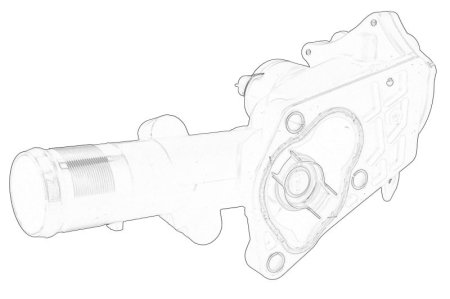 Termostat - Termostat sistem racire potrivit MERCEDES A (W176), B SPORTS TOURER (W246, W242), CITAN MIXTO (DOUBLE CABIN), CITAN (MPV), CITAN/MINIVAN (W415) 1.3-1.8D dupa 2008 (in carcasa, cu senzor)