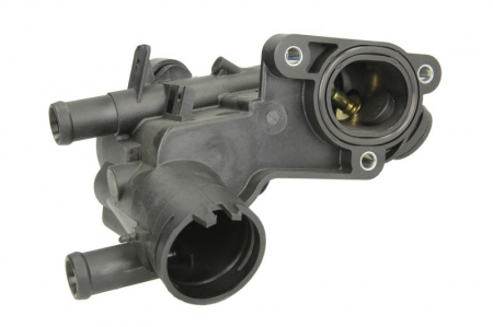 Termostat - Termostat sistem racire in carcasa potrivit SEAT CORDOBA, IBIZA III, IBIZA IV, IBIZA IV SC, IBIZA IV ST; SKODA FABIA II, ROOMSTER, ROOMSTER PRAKTIK; VW POLO, POLO V 1.4/1.4LPG 05.06-05.15