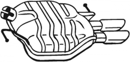 Toba esapament - Toba esapament finala AUDI A4, A4 ALLROAD, A5 2.0D/3.0D intre 2007-2017