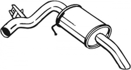 Toba esapament finala BMW Seria 1 (E87) 2.0D intre 2004-2011 [1]