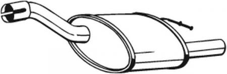 Toba esapament finala potrivit FORD FOCUS 1.6 1998-2004 [1]