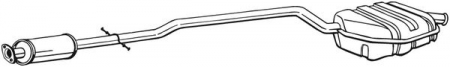Toba esapament - Toba esapament finala MINI (R50, R53), (R52) 1.6 intre 2001-2008