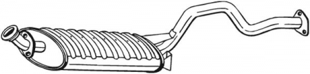 Toba esapament - Toba esapament finala MITSUBISHI PAJERO II 2.5D/3.0 intre 1990-2000