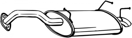 Toba esapament finala NISSAN PRIMERA 2.0 intre 2002-2008 [1]