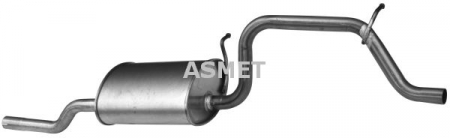Sistem evacuare - Toba esapament finala OPEL AGILA 1.0 intre 2000-2007