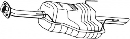 Toba esapament finala OPEL ASTRA G, ASTRA G CLASSIC 1.4/1.6 intre 1998-2009 [1]