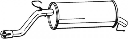 Toba esapament finala OPEL CORSA D, CORSA E 1.4/1.4LPG dupa 2006 [1]