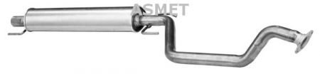 Toba esapament finala OPEL ZAFIRA A 2.0D intre 1999-2005 Toba esapament - Toba esapament finala OPEL ZAFIRA A 2.0D intre 1999-2005