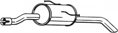 Toba esapament finala PEUGEOT 206+ 1.4D intre 2009-2013 [1]