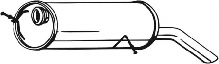 Toba esapament finala PEUGEOT 307 1.4D intre 2001-2005 [1]