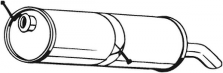 Toba esapament finala PEUGEOT 307 1.6D/2.0D intre 2002-2009 [1]