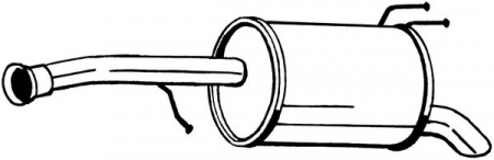 Toba esapament finala potrivit HYUNDAI I10 II 1.0/1.0LPG 08.13-