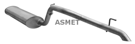 Toba esapament finala potrivit JEEP CHEROKEE 2.4-3.7 09.01-01.08 Piese Auto - Toba esapament finala potrivit JEEP CHEROKEE 2.4-3.7 09.01-01.08