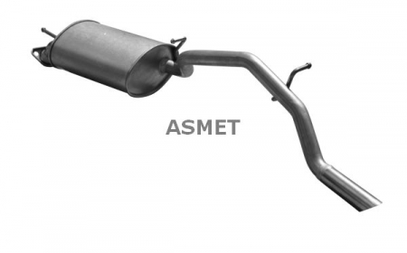 Toba esapament finala potrivit SUBARU JUSTY II, JUSTY III; SUZUKI IGNIS I, IGNIS II 1.3/1.5 10.95- [1]
