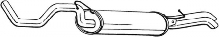 Toba esapament finala SEAT TOLEDO II; SKODA OCTAVIA I; VW BORA, GOLF IV 1.4/1.6/1.9D intre 1997-2010 [1]