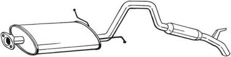 Toba esapament finala SUZUKI VITARA, X-90 1.6 intre 1988-1999 [1]
