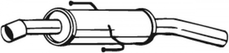 Toba esapament finala TOYOTA COROLLA 1.4/1.6 intre 1999-2002 [1]
