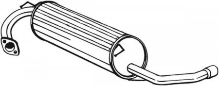 Toba esapament finala TOYOTA RAV 4 I 2.0 intre 1996-2000 [1]