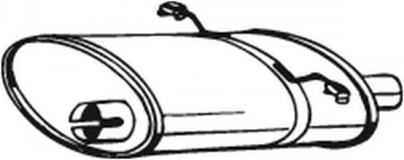Toba esapament finala VOLVO 740, 760, 940, 940 II, 960 2.0/2.3/2.4D intre 1984-1998 [1]