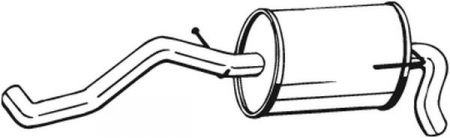 Toba esapament finala VW LUPO 1.4 intre 1998-2005 [1]