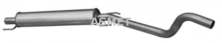 Toba esapament mijloc cu catalizator OPEL ASTRA H, ASTRA H GTC 1.9D intre 2004-2010 [1]