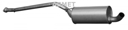 Toba esapament - Toba esapament mijloc FORD TOURNEO CONNECT, TRANSIT CONNECT 1.8D intre 2002-2013