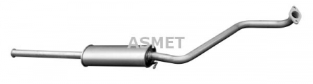 Toba esapament - Toba esapament mijloc HYUNDAI GETZ 1.1/1.3 intre 2002-2005