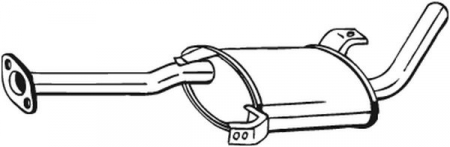 Toba esapament mijloc NISSAN TERRANO II 2.7D intre 1993-2007 [1]